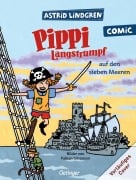 Cover-Bild zum Titel 'Pippi auf den sieben Meeren' von 'Astrid Lindgren'