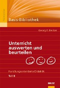 Cover-Bild zum Titel 'Unterricht auswerten und beurteilen' von 'Georg E. Becker'