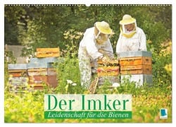 Cover-Bild zum Titel 'Der Imker: Leidenschaft für die Bienen (Wandkalender 2026 DIN A2 quer), CALVENDO Monatskalender' von 'Calvendo Calvendo'