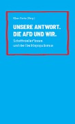 Cover-Bild zum Titel 'Unsere Antwort. Die AfD und Wir.' von ''