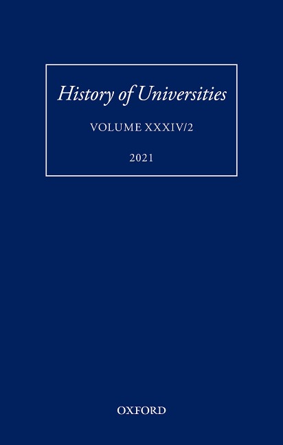 History of Universities: Volume XXXIV/2 - 