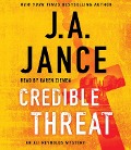 Cover-Bild zum Titel 'Credible Threat' von 'J A Jance'