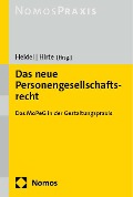 Cover-Bild zum Titel 'Das neue Personengesellschaftsrecht' von ''