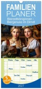 Cover-Bild zum Titel 'Familienplaner 2027 - Bierzeltköniginnen - Biergenuss im Dirndl mit 5 Spalten (Wandkalender, 21 x 45 cm) CALVENDO' von 'Anja Frost'