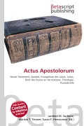 Cover-Bild zum Titel 'Actus Apostolorum' von ''