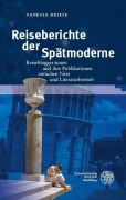 Cover-Bild zum Titel 'Reiseberichte der Spätmoderne' von 'Vanessa Briese'