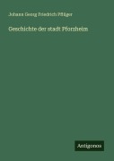Cover-Bild zum Titel 'Geschichte der stadt Pforzheim' von 'Johann Georg Friedrich Pflüger'
