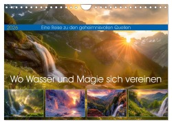 Cover-Bild zum Titel 'Wo Wasser und Magie sich vereinen (Wandkalender 2026 DIN A4 quer), CALVENDO Monatskalender' von 'Steffen Gierok-Latniak'
