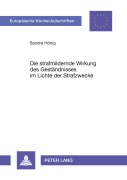 Cover-Bild zum Titel 'Die strafmildernde Wirkung des Geständnisses im Lichte der Strafzwecke' von 'Sandra Hönig'
