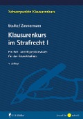 Cover-Bild zum Titel 'Klausurenkurs im Strafrecht I' von 'Werner Beulke, Frank Zimmermann'