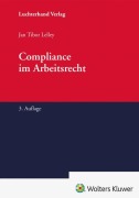 Cover-Bild zum Titel 'Compliance im Arbeitsrecht' von 'Jan Tibor Lelley'