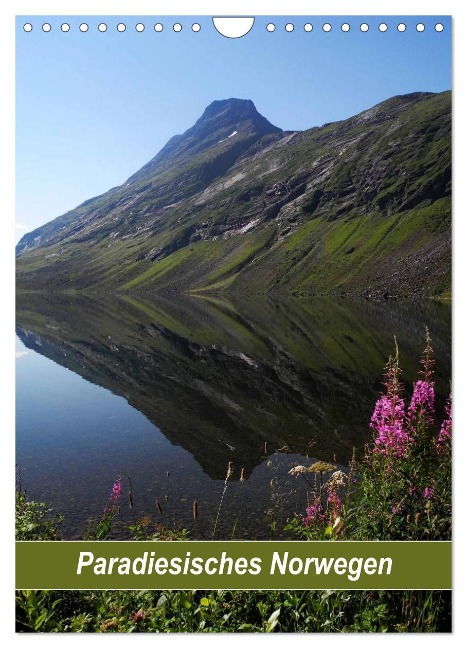 Paradiesisches Norwegen (Wandkalender 2024 DIN A4 hoch), CALVENDO Monatskalender - Andrea Pons