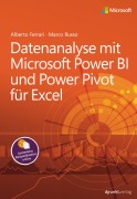 Cover-Bild zum Titel 'Datenanalyse mit Microsoft Power BI und Power Pivot für Excel' von 'Alberto Ferrari, Marco Russo'