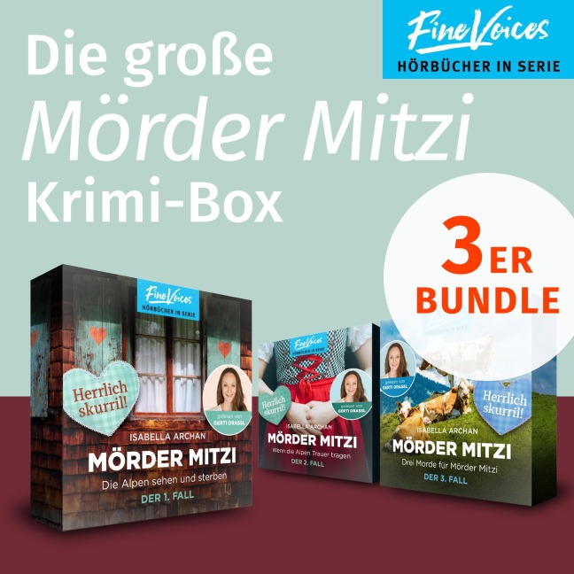 Die große MörderMitzi Krimi-Box - Isabella Archan