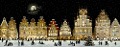 Wandkalender Weihnachtliches Stadtpanorama - 