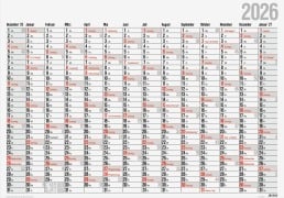 Cover-Bild zum Titel 'rido/idé 7033660006 | Plakatkalender Mod. Office I 2026 | 980×685 mm' von ''