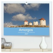 Cover-Bild zum Titel 'Amorgos - Kykladenimpressionen (hochwertiger Premium Wandkalender 2027 DIN A2 quer), Kunstdruck in Hochglanz' von 'Winfried Rusch'