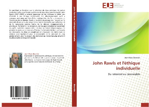 John Rawls et l'éthique individuelle - Jean-Marc Bourdin