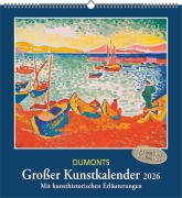 Cover-Bild zum Titel 'DUMONTS Großer Kunstkalender 2026 - Klassische Moderne, Impressionisten, Expressionisten - Wandkalender Format 45 x 48 cm' von ''