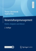 Cover-Bild zum Titel 'Veranstaltungsmanagement' von 'Thomas Sakschewski, Siegfried Paul'
