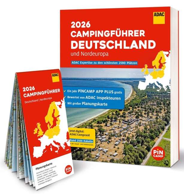 ADAC Campingführer Deutschland/Nordeuropa 2026 - 