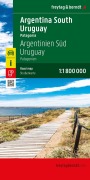 Cover-Bild zum Titel 'Argentinien Süd - Uruguay, Straßenkarte 1:1.800.000, freytag & berndt' von ''