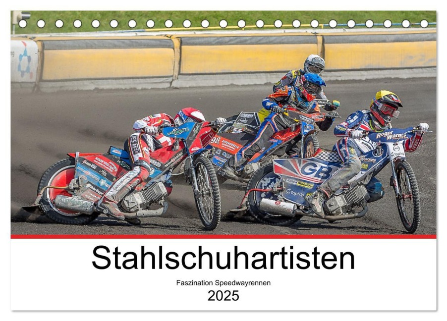 Stahlschuhartisten (Tischkalender 2025 DIN A5 quer), CALVENDO Monatskalender - Stephan Käufer