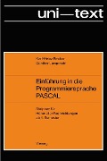 Cover-Bild zum Titel 'Einführung in die Programmiersprache PASCAL' von 'Karl-Heinz Becker'