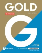 Cover-Bild zum Titel 'Gold 6e C1 Advanced Student's Book with Interactive eBook, Digital Resources and App' von ''