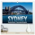 SYDNEY Australiens Traummetropole (hochwertiger Premium Wandkalender 2025 DIN A2 quer), Kunstdruck in Hochglanz - Melanie Viola