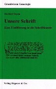 Cover-Bild zum Titel 'Unsere Schrift' von 'Heribert Sturm'