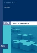 Cover-Bild zum Titel 'Korte Klachten Lijst (KKL) Handleiding' von 'Lange Consultancy, Martin Appelo'