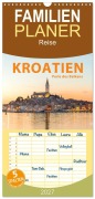 Cover-Bild zum Titel 'Familienplaner 2027 - Kroatien Perle des Balkans mit 5 Spalten (Wandkalender, 21 x 45 cm) CALVENDO' von 'Mario Weigt'