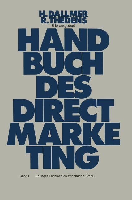 Handbuch des Direct-Marketing - 