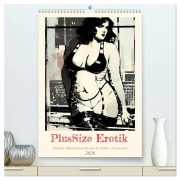 Cover-Bild zum Titel 'PlusSize Erotik (hochwertiger Premium Wandkalender 2026 DIN A2 hoch), Kunstdruck in Hochglanz' von 'Cathrin Illgen'