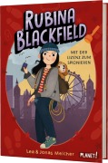 Cover-Bild zum Titel 'Rubina Blackfield 1: Mit der Lizenz zum Spionieren' von 'Lea Melcher, Jonas Melcher'