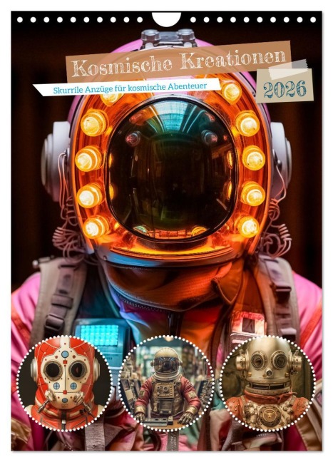 Kosmische Kreationen (Wandkalender 2026 DIN A4 hoch), CALVENDO Monatskalender - Steffen Gierok-Latniak