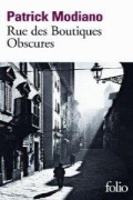 Cover-Bild zum Titel 'Rue des Boutiques Obscures' von 'Patrick Modiano'