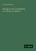 Beiträge zu einer natürlichen Geschichte der Hirsche - Ludwig Rütimeyer