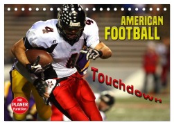 Cover-Bild zum Titel 'American Football - Touchdown (Tischkalender 2026 DIN A5 quer), CALVENDO Monatskalender' von 'Renate Bleicher'