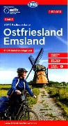 Cover-Bild zum Titel 'ADFC-Radtourenkarte 5 Ostfriesland / Emsland 1:150.000, reiß- und wetterfest, E-Bike geeignet, GPS-Tracks Download, mit Bett+Bike-Symbolen, mit Kilometer-Angaben' von ''