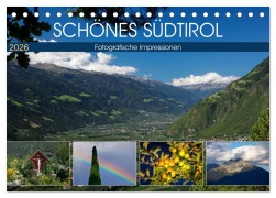 Cover-Bild zum Titel 'Schönes Südtirol (Tischkalender 2026 DIN A5 quer), CALVENDO Monatskalender' von 'Anette/Thomas Jäger'