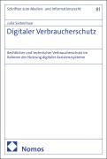 Cover-Bild zum Titel 'Digitaler Verbraucherschutz' von 'Julia Siebenhaar'