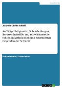 Cover-Bild zum Titel 'Seherinnen, Sektierer und Besessene' von 'Jolanda Schärli'