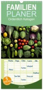 Familienplaner 2026 - Ordentlich Ketogen mit 5 Spalten (Wandkalender, 21 x 45 cm) CALVENDO - Kerstin Waurick