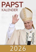 Cover-Bild zum Titel 'Papst-Kalender 2026' von 'Fe-Medienverlag'
