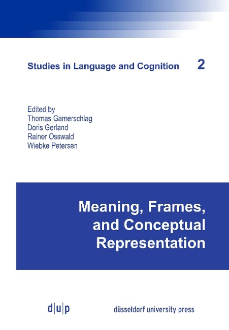 Meaning, Frames, and Conceptual Representation - 
