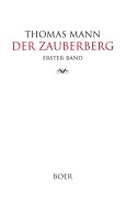 Cover-Bild zum Titel 'Der Zauberberg  Band 1' von 'Thomas Mann'