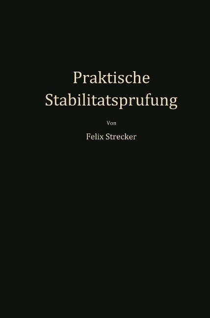 Praktische Stabilitätsprüfung - Felix Strecker