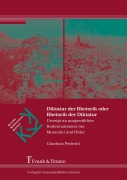 Cover-Bild zum Titel 'Diktatur der Rhetorik oder Rhetorik der Diktatur' von 'Gianluca Pedrotti'